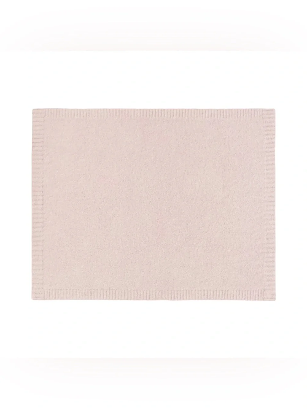 Threshold Cozy Knit Throw Blanket - Blush